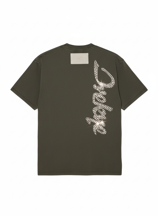 Irekye Specialty tee with Silver Tiffany