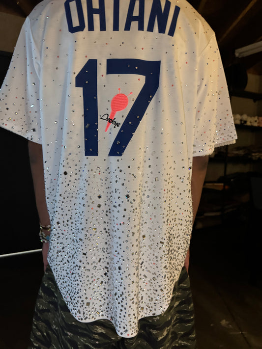 LA-Dodgers White Jersey