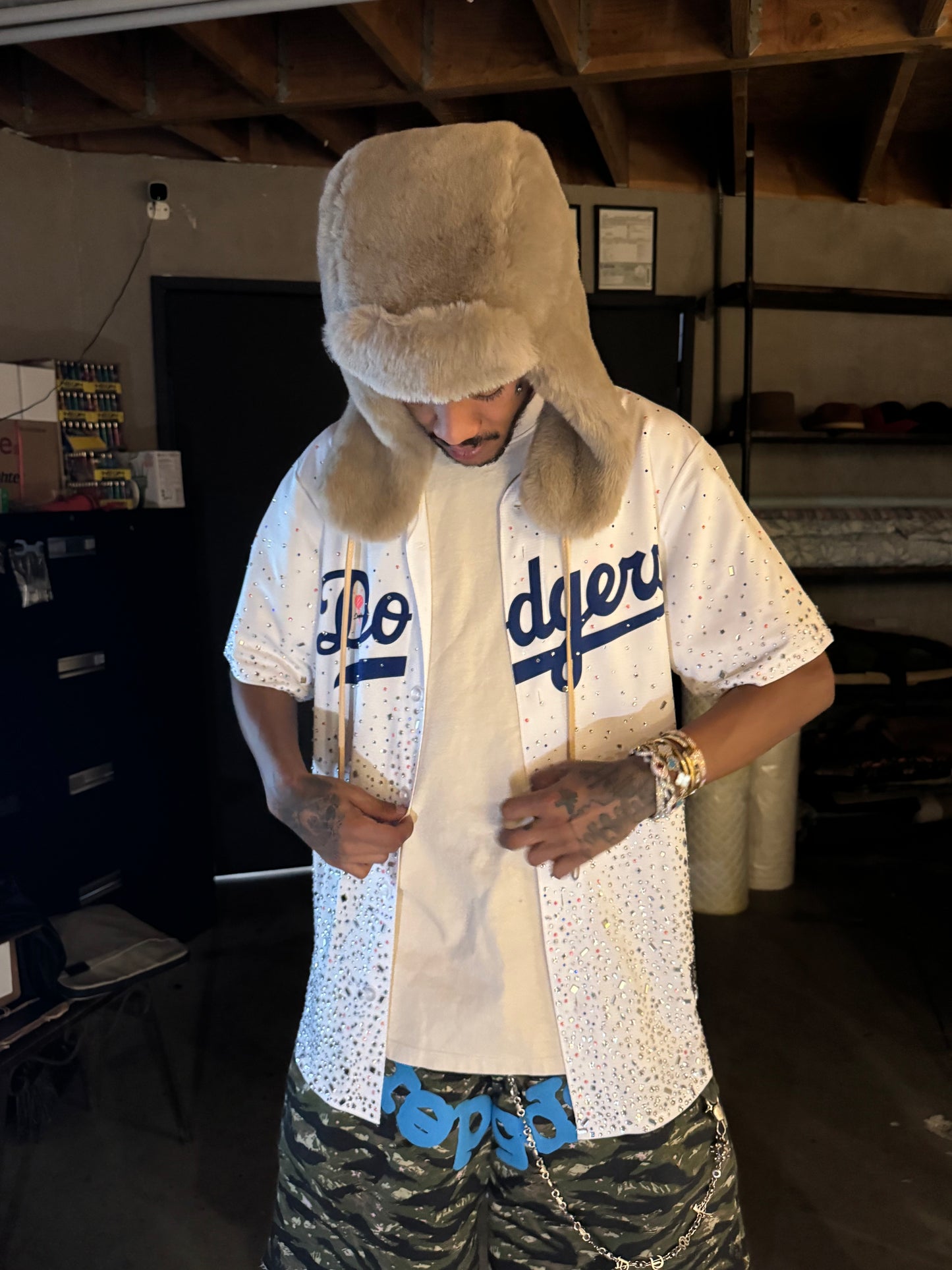 LA-Dodgers White Jersey
