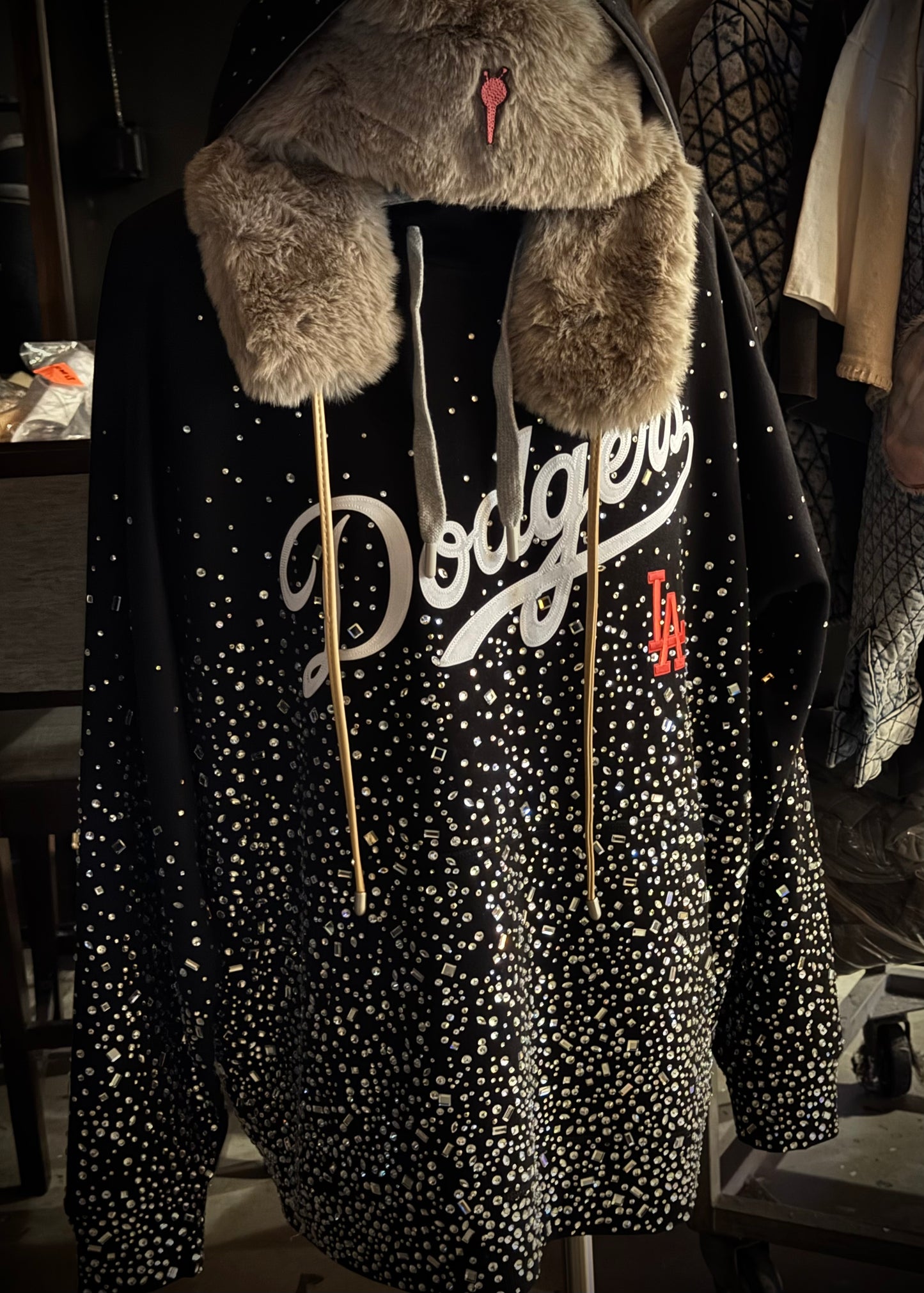 LA Dodgers Black Hoodie