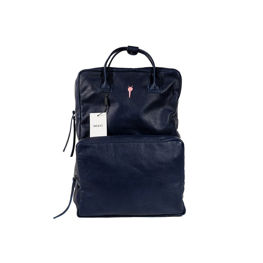 Calfskin Double Pocket Backpack