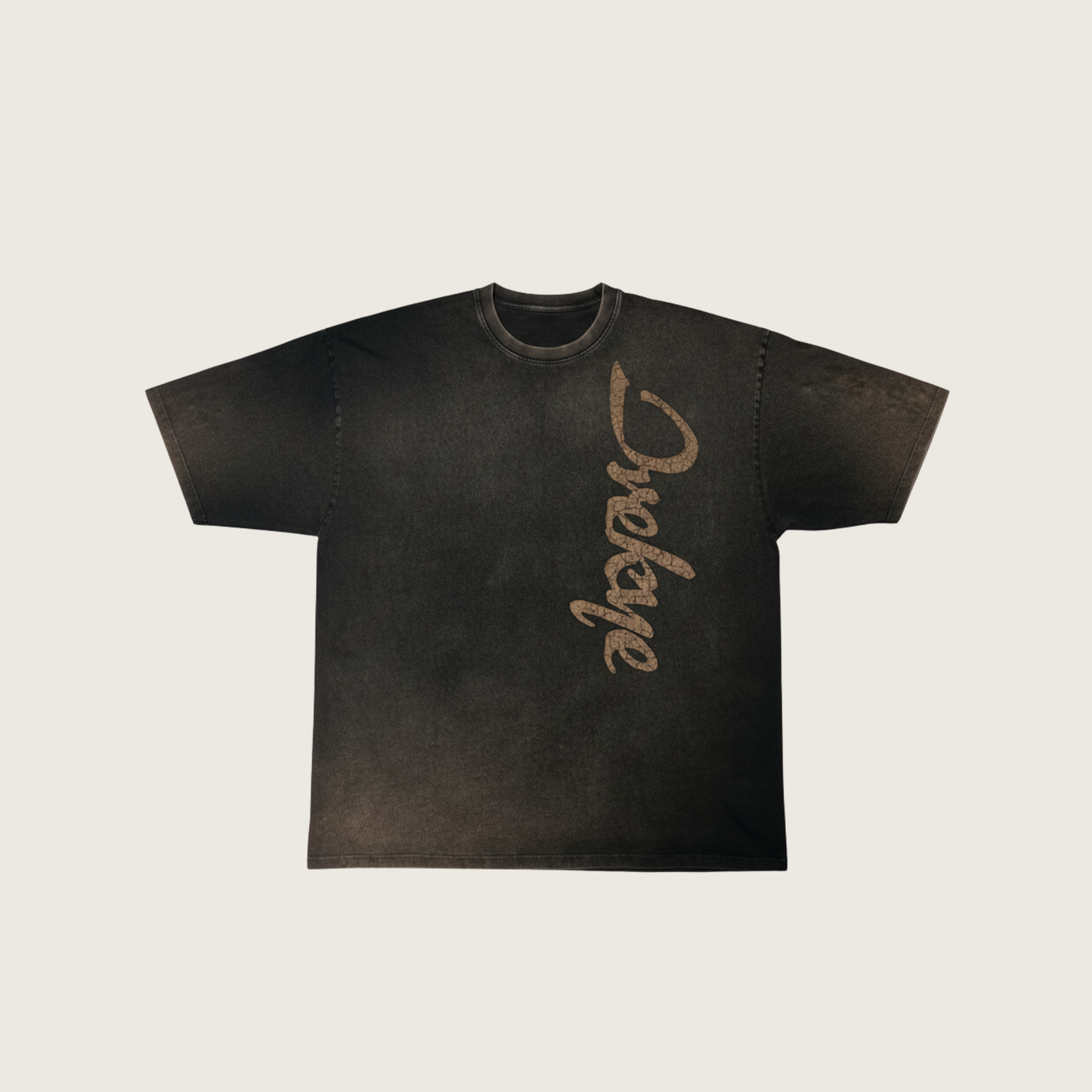 IREKYE Signature Logo Tee — Washed Grey
