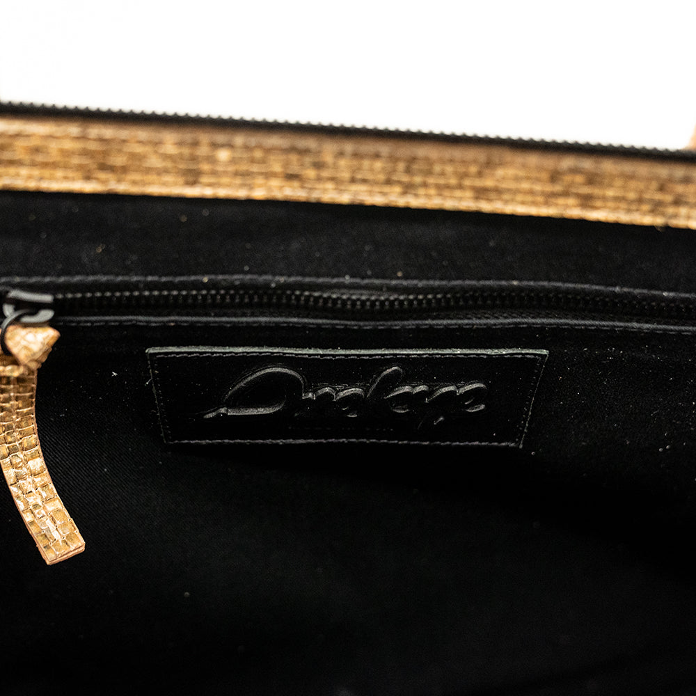 IREYKE Woven Suede Messenger Bag