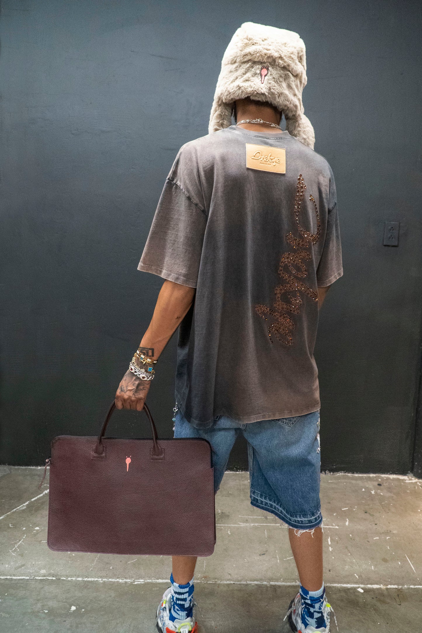 Verde Luxe & Crimson Noir – Handcrafted Italian Leather Briefcase Handmade in LA