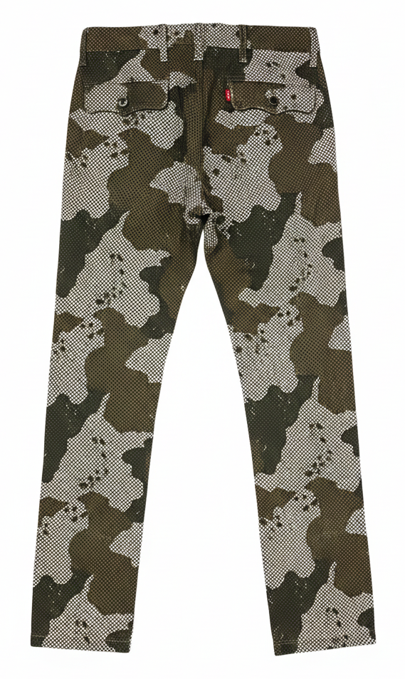Camo Textured Trousers