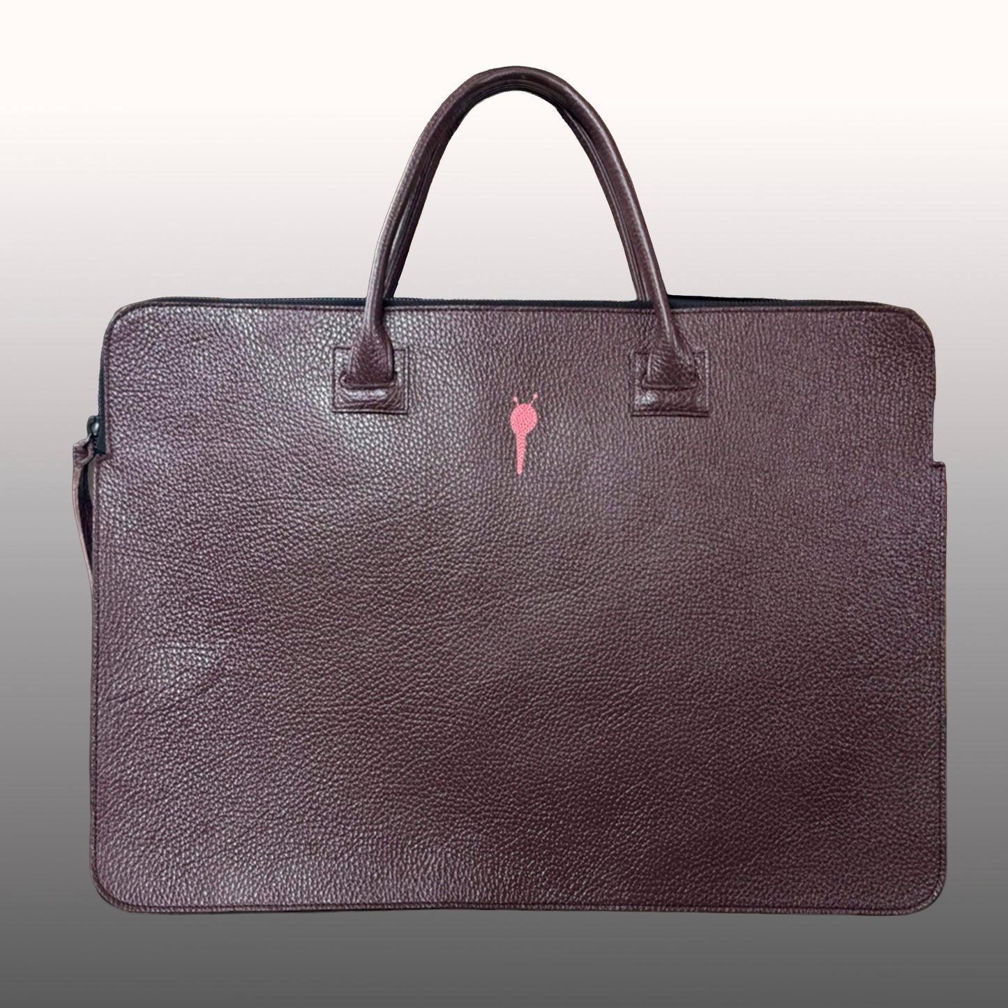 Verde Luxe & Crimson Noir – Handcrafted Italian Leather Briefcase Handmade in LA