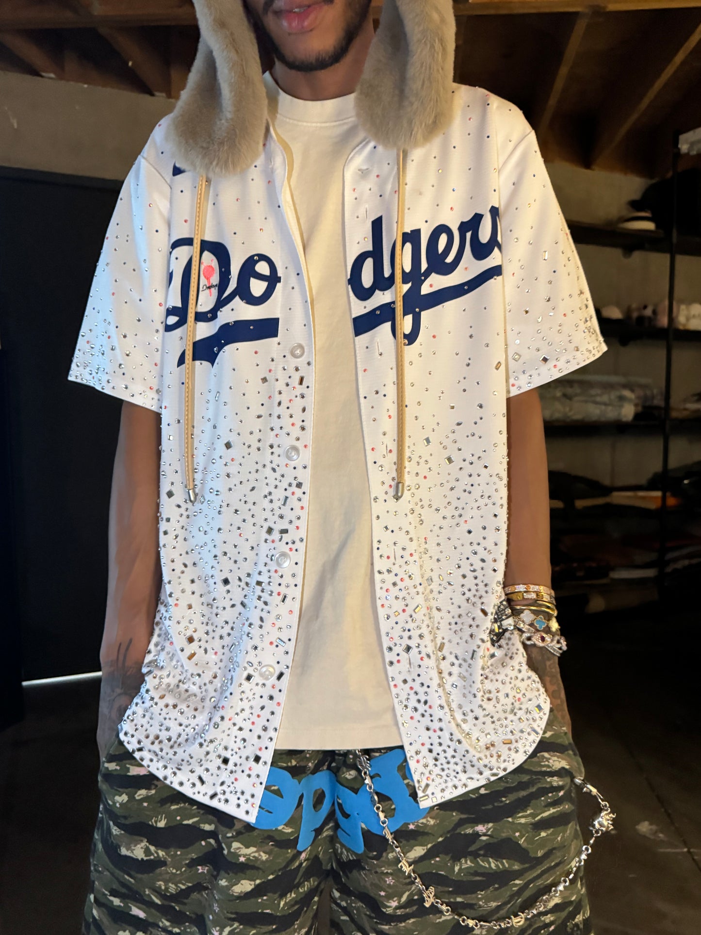 LA-Dodgers White Jersey