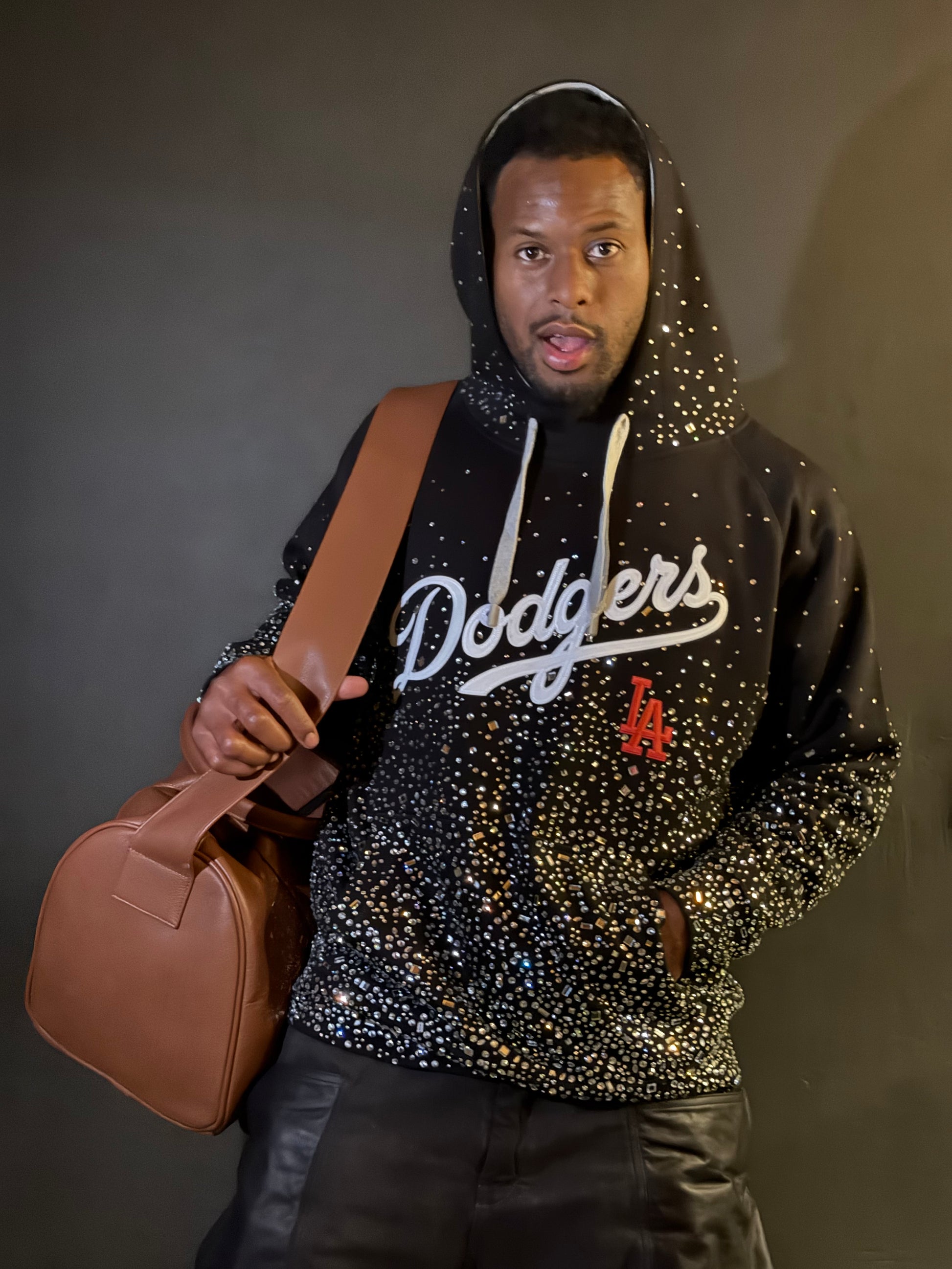LA Dodgers Black Hoodie
