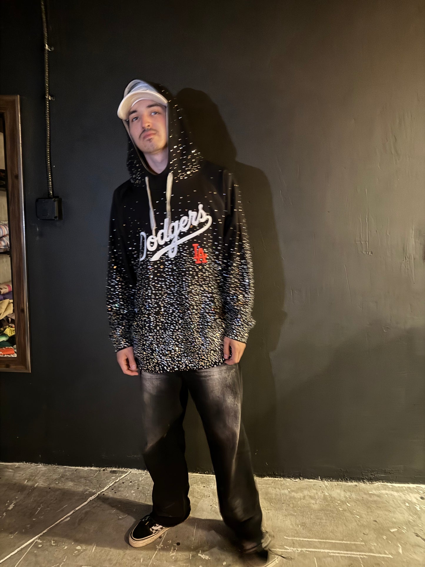 LA Dodgers Black Hoodie
