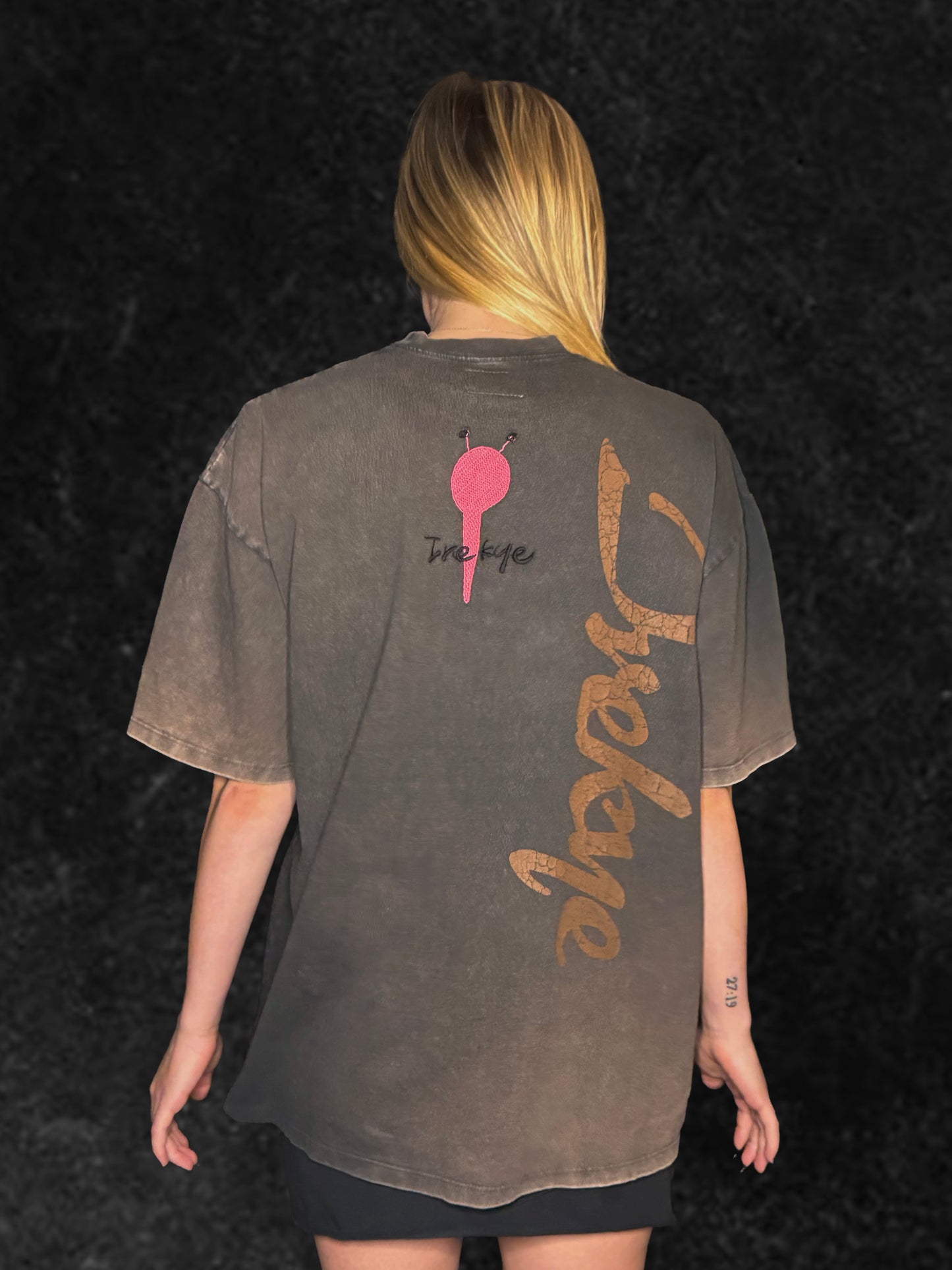 Signature Wash Tee - Pink Irekye