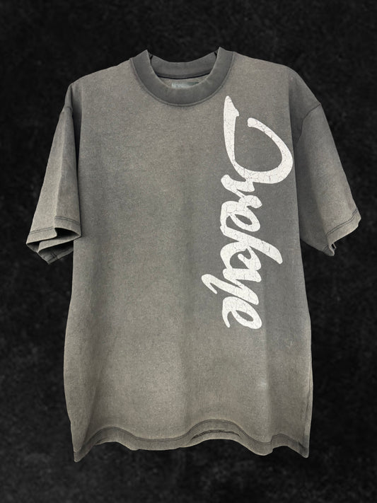 Signature Wash Tee - Yellow Cat